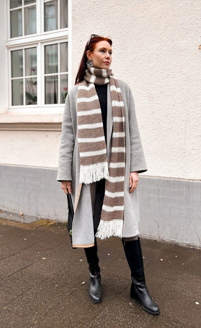 New Beginnings Häkel - Schal - Anfänger Häkelset mit Videotutorial von OONIQUE STUDIO jetzt online kaufen bei OONIQUE