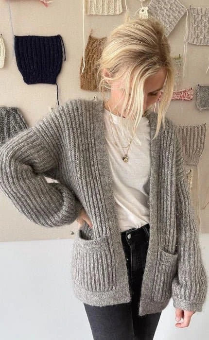 November Jacke - PEER GYNT - Strickset von PETITE KNIT jetzt online kaufen bei OONIQUE