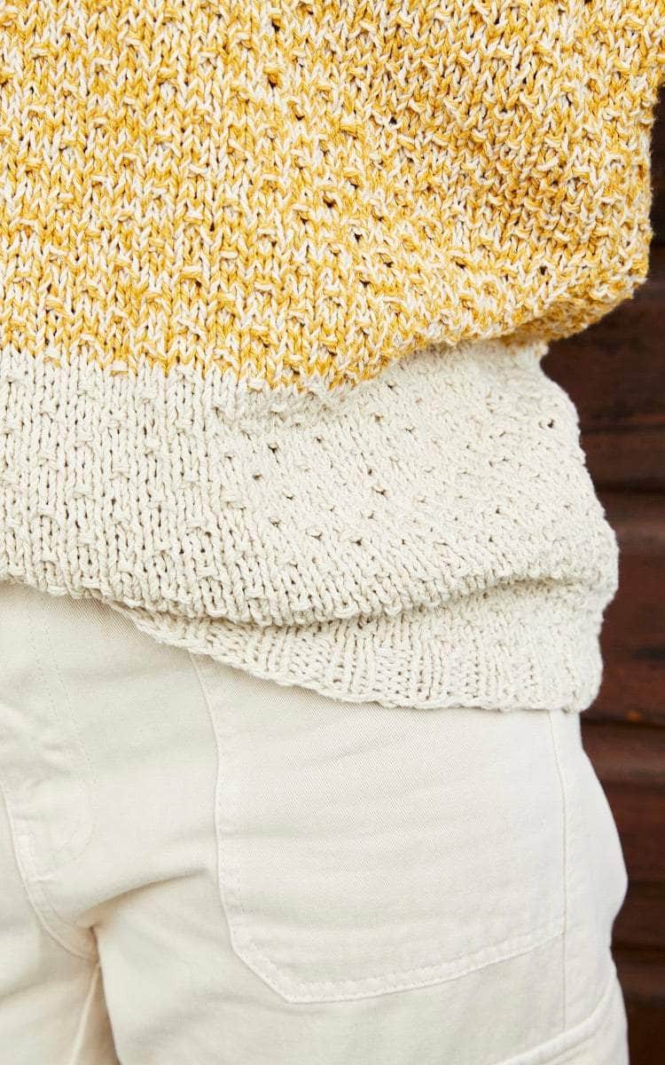 Pullover mit Strukturmuster - LANDLUST SOMMERSEIDE - Strickset von LANA GROSSA jetzt online kaufen bei OONIQUE
