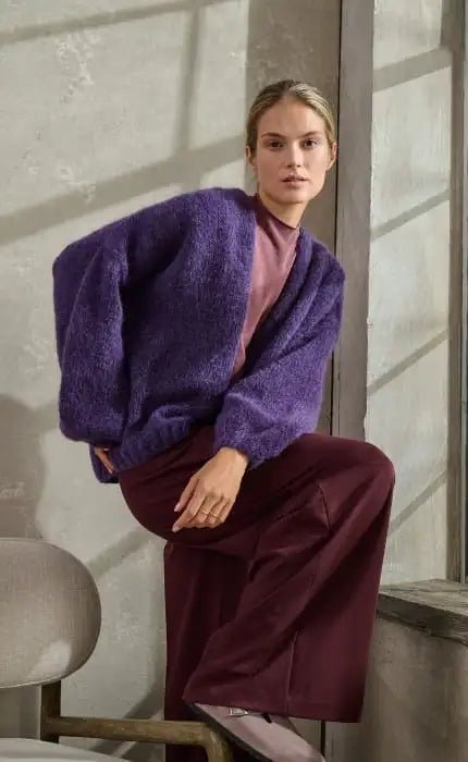 Oversizejacke - ALPACA AIR - Strickpaket von LANA GROSSA jetzt online kaufen bei OONIQUE