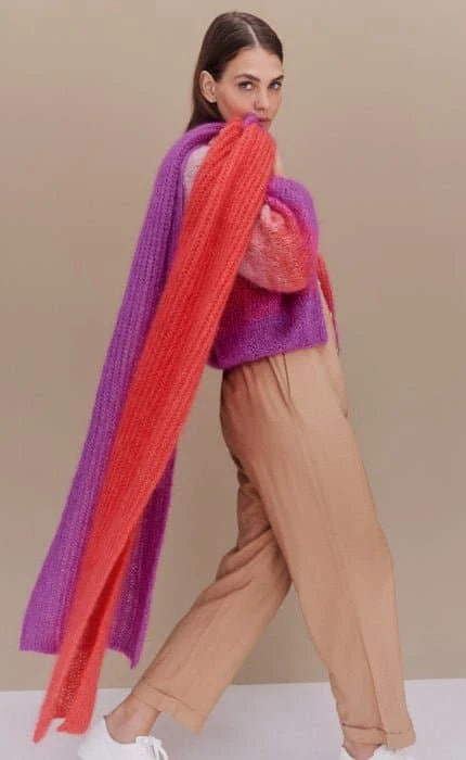 Patentschal - SILKHAIR - Strickset von LANA GROSSA jetzt online kaufen bei OONIQUE