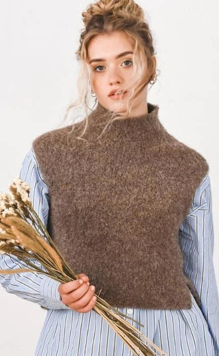 Pippa Pullunder - ALPAKA BOUCLÉ - Strickpaket von KREMKE SOUL WOOL jetzt online kaufen bei OONIQUE