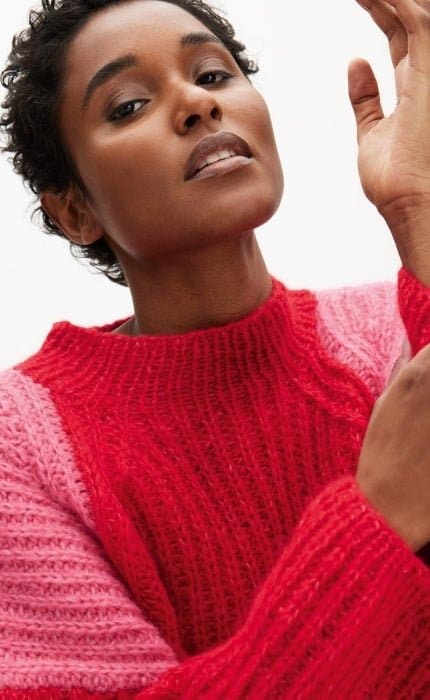 Pullover im Halbpatentnmuster - ALPACA AIR - Strickpaket von LANA GROSSA jetzt online kaufen bei OONIQUE