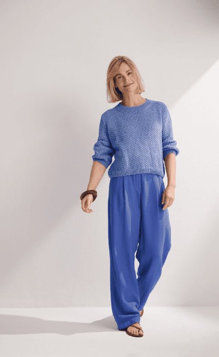 Pullover mit Dreiviertel - Arm - PROMESSA - Strickpaket von LANA GROSSA jetzt online kaufen bei OONIQUE