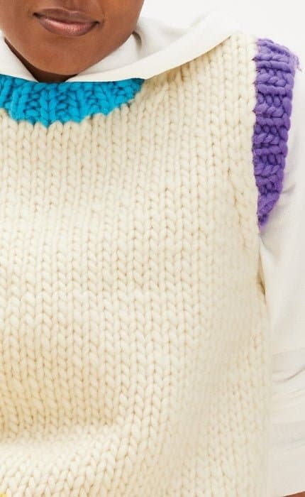 Pullunder Glatt Rechts - CONFETTI - Strickpaket von LANA GROSSA jetzt online kaufen bei OONIQUE