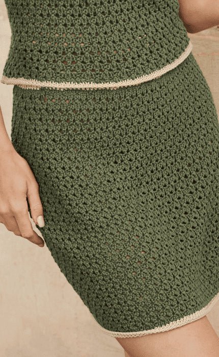 Rock mit Ajourmuster - PROMESSA - Strickpaket von LANA GROSSA jetzt online kaufen bei OONIQUE