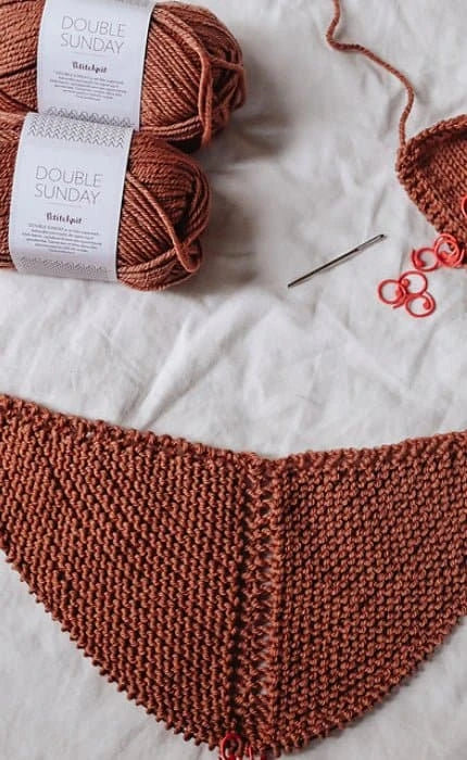 Rusty Bandana - DOUBLE SUNDAY - Strickset von RUSTKNITWEAR jetzt online kaufen bei OONIQUE