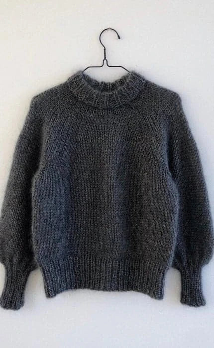 Saturday Night Sweater - SOFT SILK MOHAIR - Strickset von PETITE KNIT jetzt online kaufen bei OONIQUE
