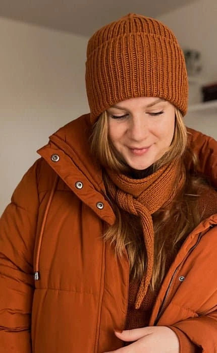 Serena Scarf - SUNDAY - Strickset von RUSTKNITWEAR jetzt online kaufen bei OONIQUE
