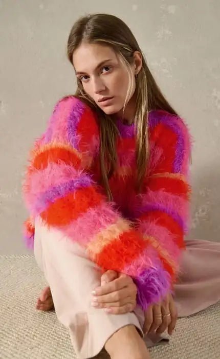 Streifenpullover - BASTA - Strickpaket von LANA GROSSA jetzt online kaufen bei OONIQUE