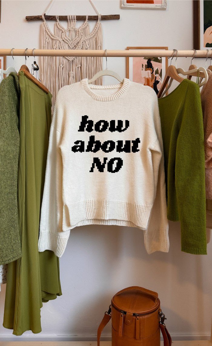 Studio Sweater mit deinem Wunsch - Motiv - COOL WOOL BIG - Strickset von OONIQUE STUDIO jetzt online kaufen bei OONIQUE