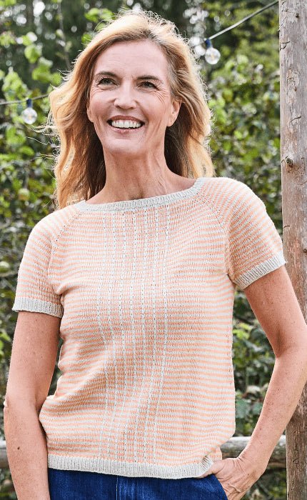 Top - Down - Shirt - LANDLUST SOMMERSEIDE - Strickpaket von LANA GROSSA jetzt online kaufen bei OONIQUE