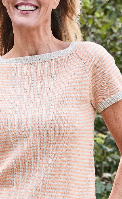 Top - Down - Shirt - LANDLUST SOMMERSEIDE - Strickpaket von LANA GROSSA jetzt online kaufen bei OONIQUE