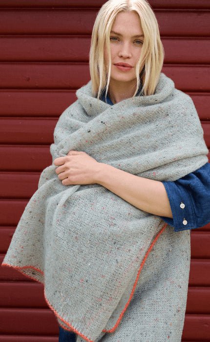 Tuch - NATURAL SUPERKID TWEED & SILKHAIR - Strickpaket von LANA GROSSA jetzt online kaufen bei OONIQUE