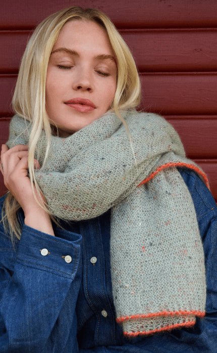 Tuch - NATURAL SUPERKID TWEED & SILKHAIR - Strickpaket von LANA GROSSA jetzt online kaufen bei OONIQUE