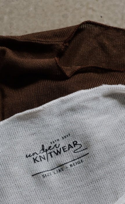 Underknitwear - Shirt - Beige von Underknitwear jetzt online kaufen bei OONIQUE