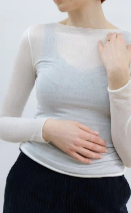 Underknitwear - Shirt - Beige von Underknitwear jetzt online kaufen bei OONIQUE