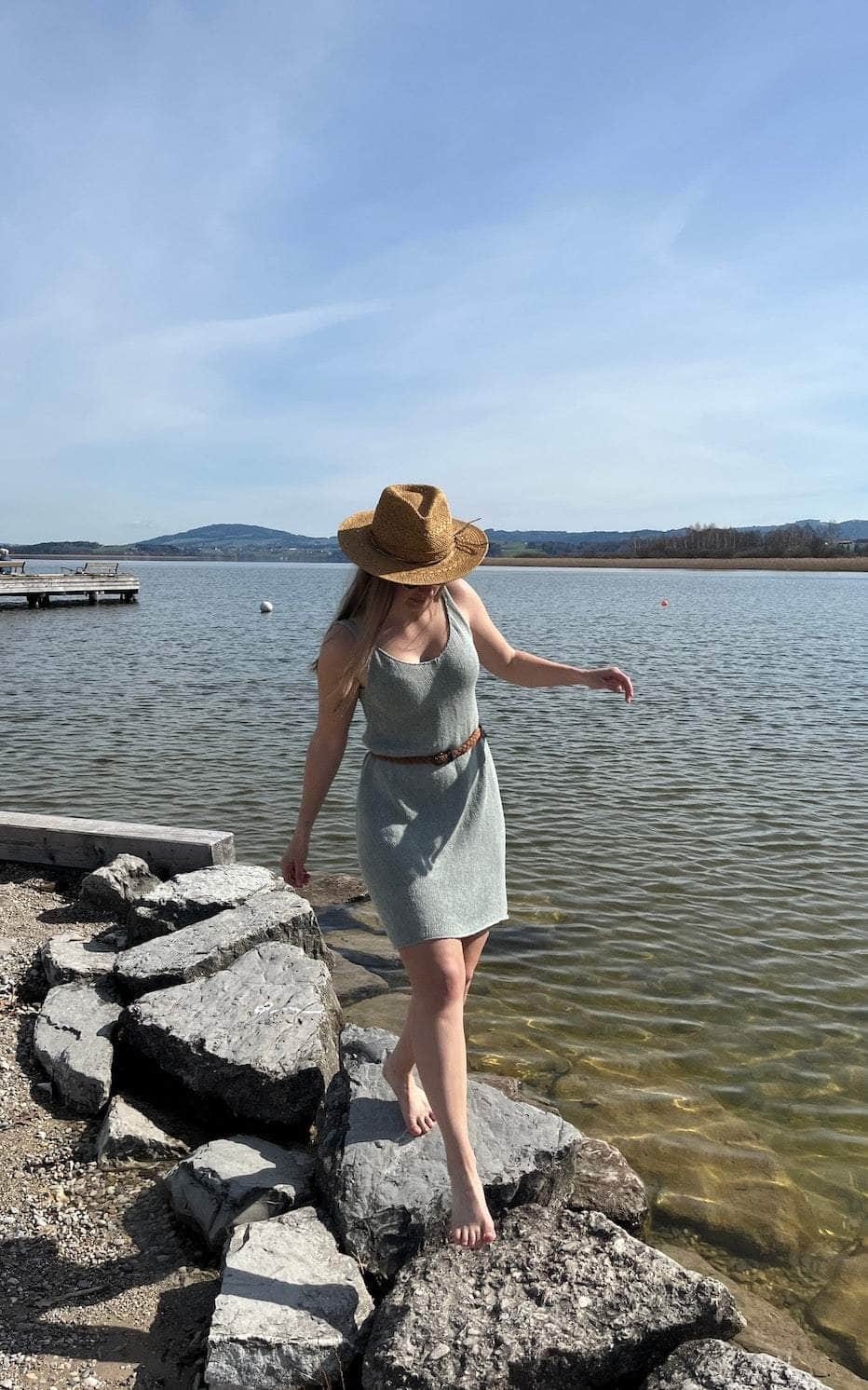 Suma Kleid - LANDLUST SOMMERSEIDE - Strickset von WILDSPUREN jetzt online kaufen bei OONIQUE