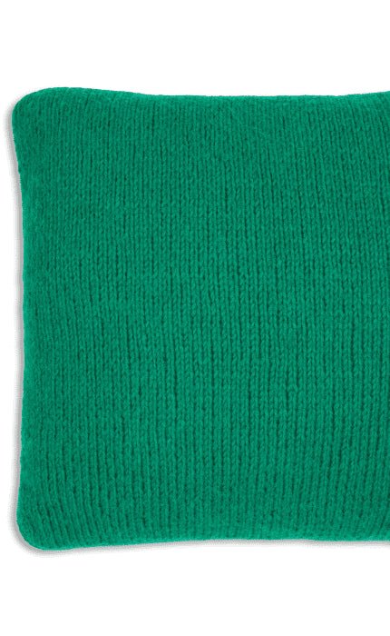 Zwei Kissenhüllen Glatt Rechts - ECOPUNO CHUNKY - Strickpaket von LANA GROSSA jetzt online kaufen bei OONIQUE