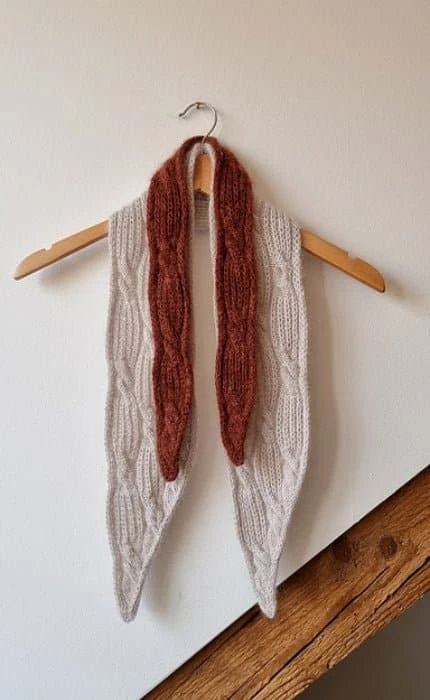 Minou Schal - SUNDAY & SILKHAIR - Strickset von KNITTING DEER jetzt online kaufen bei OONIQUE