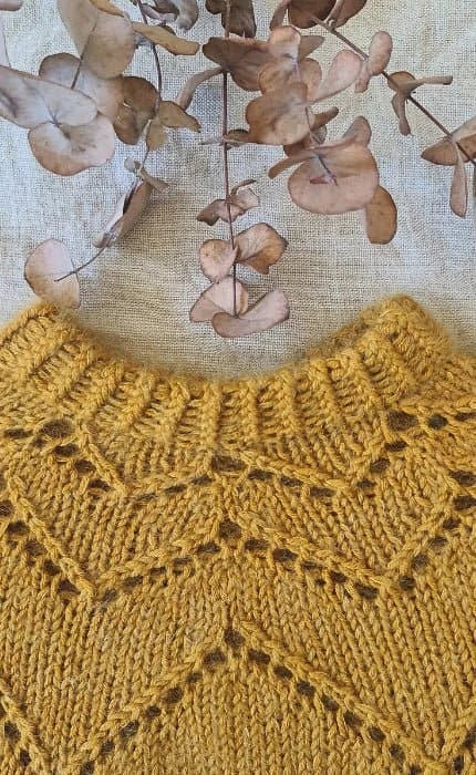 Feder Kinderpullover - COOL WOOL BIG & SILKHAIR - Strickset von STROFF jetzt online kaufen bei OONIQUE