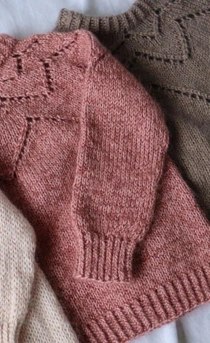 Feder Kinderpullover - COOL WOOL BIG & SILKHAIR - Strickset von STROFF jetzt online kaufen bei OONIQUE