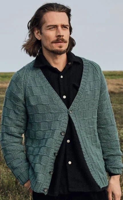 Herren Raglanjacke - COOL WOOL BIG - Strickset von LANA GROSSA jetzt online kaufen bei OONIQUE