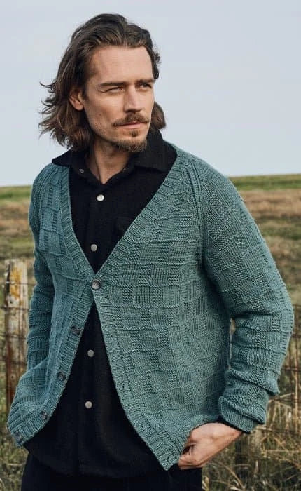 Herren Raglanjacke - COOL WOOL BIG - Strickset von LANA GROSSA jetzt online kaufen bei OONIQUE