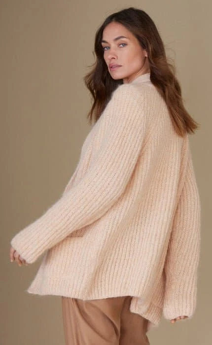 Raglan Jacke im Patentmuster - SETASURI - Strickset von LANA GROSSA jetzt online kaufen bei OONIQUE