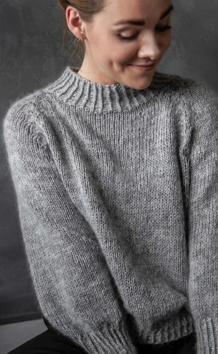 Nikita Damenpullover - COOL WOOL BIG & SILKHAIR - Strickset von STROFF jetzt online kaufen bei OONIQUE
