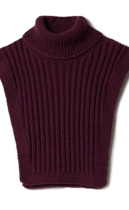 Rollkragen-Einsatz - COOL WOOL BIG - Strickset von LANA GROSSA jetzt online kaufen bei OONIQUE