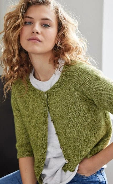Austern Jacke - ECOPUNO - Strickset von LANA GROSSA jetzt online kaufen bei OONIQUE