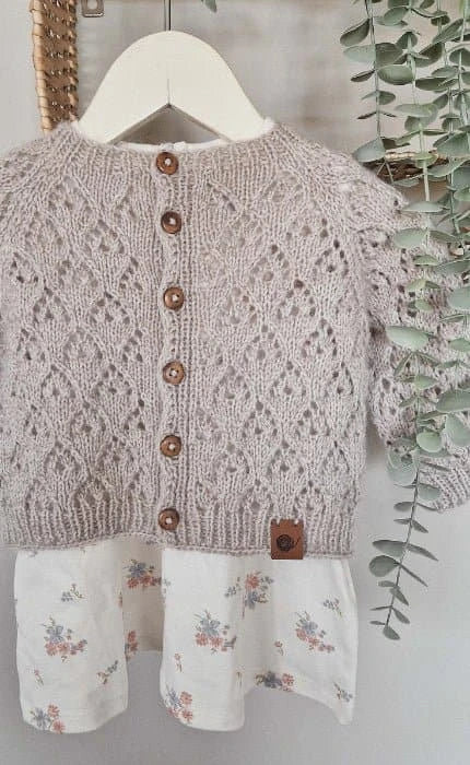 Amsel Kinder Jacke - COOL WOOL - Strickset von STROFF jetzt online kaufen bei OONIQUE