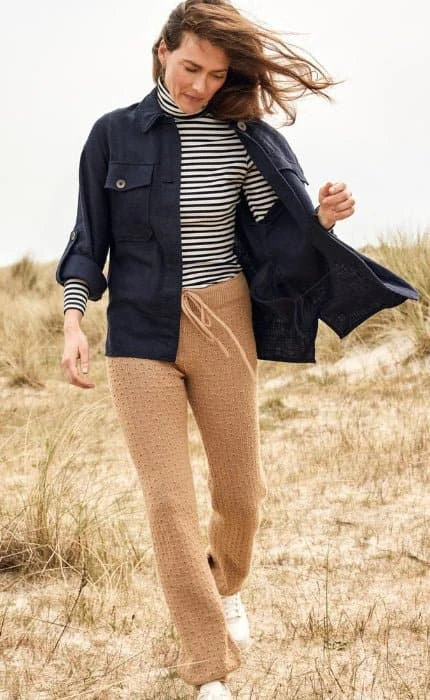 Lounge Pants mit Strickkordel - COOL WOOL - Strickset von LANA GROSSA jetzt online kaufen bei OONIQUE