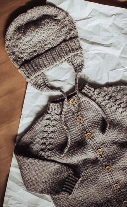 Nikita Kinderjacke - COOL WOOL BIG - Strickset von STROFF jetzt online kaufen bei OONIQUE