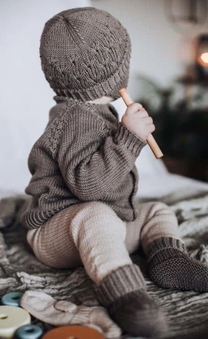 Nikita Kinderjacke - COOL WOOL BIG - Strickset von STROFF jetzt online kaufen bei OONIQUE