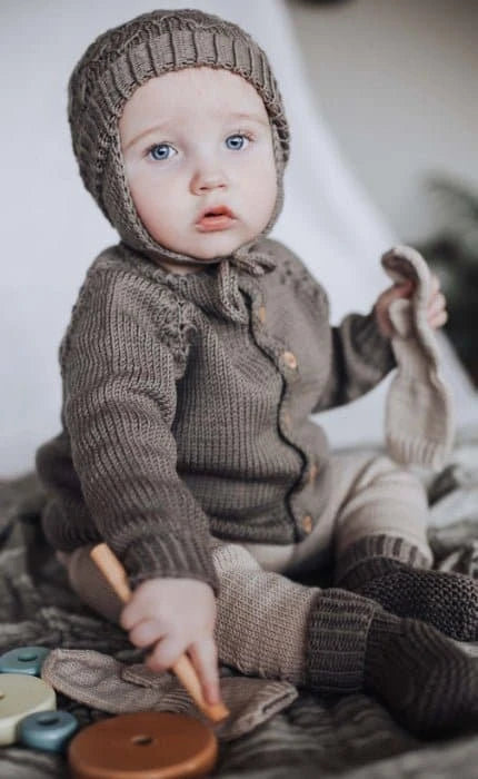 Nikita Kinderjacke - COOL WOOL BIG - Strickset von STROFF jetzt online kaufen bei OONIQUE