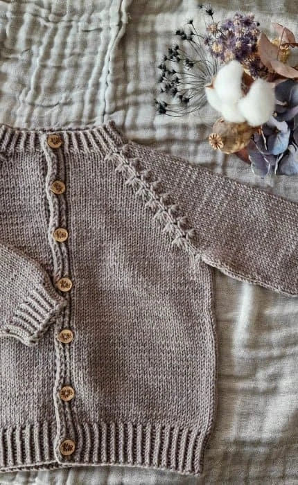 Nikita Kinderjacke - COOL WOOL BIG - Strickset von STROFF jetzt online kaufen bei OONIQUE