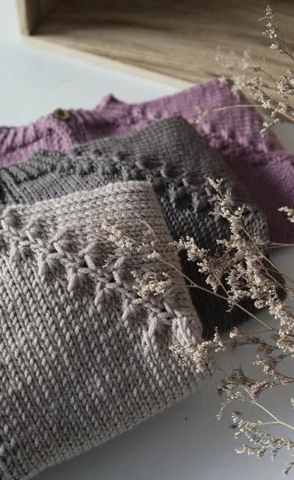 Nikita Kinderjacke - COOL WOOL BIG - Strickset von STROFF jetzt online kaufen bei OONIQUE