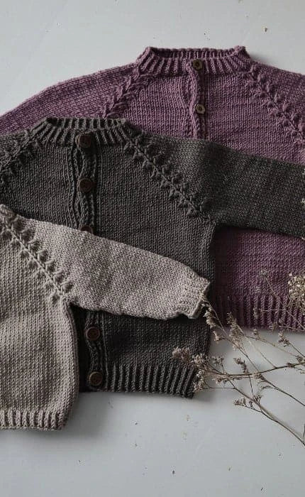Nikita Kinderjacke - COOL WOOL BIG - Strickset von STROFF jetzt online kaufen bei OONIQUE