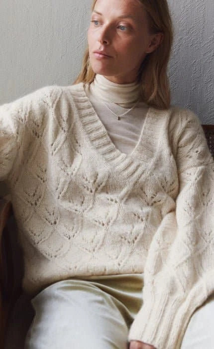 Ajoursweater - ECOPUNO & SETASURI - Strickset von LANA GROSSA jetzt online kaufen bei OONIQUE