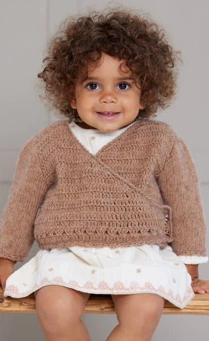 Wickeljäckchen - ECOPUNO - Strickset von LANA GROSSA jetzt online kaufen bei OONIQUE