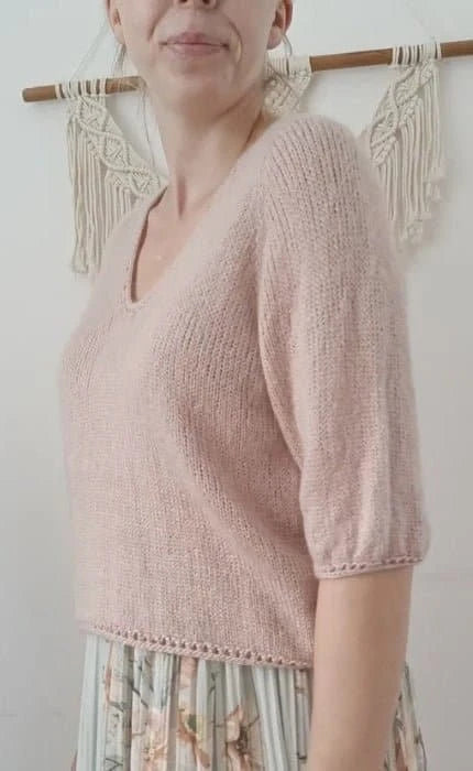 Back2Summer Blouse - ECOPUNO - Strickset von ANNA STRICKT jetzt online kaufen bei OONIQUE