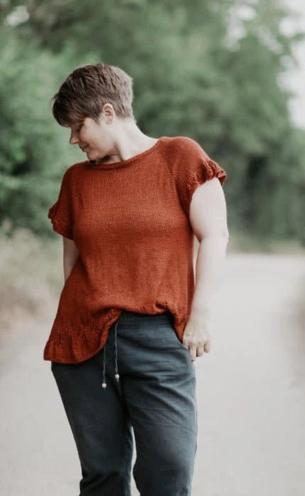 Korn Blus - MANDARIN PETIT - Strickset von APPELBANNE DESIGN jetzt online kaufen bei OONIQUE