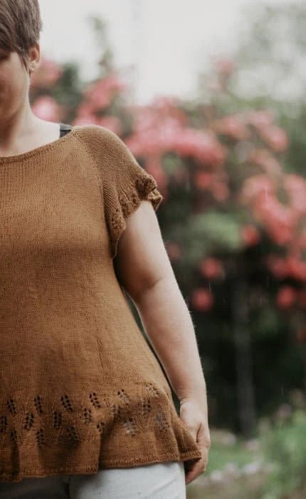 Korn Blus - MANDARIN PETIT - Strickset von APPELBANNE DESIGN jetzt online kaufen bei OONIQUE