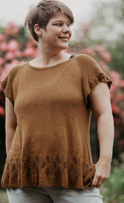 Korn Blus - MANDARIN PETIT - Strickset von APPELBANNE DESIGN jetzt online kaufen bei OONIQUE