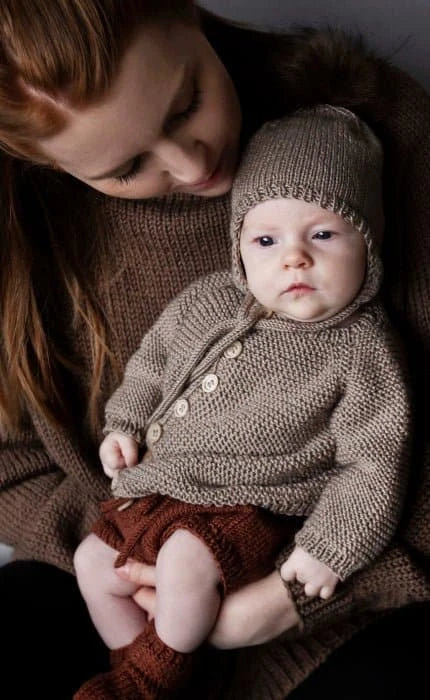 Ari Kinder Jacke - COOL WOOL BIG - Strickset von STROFF jetzt online kaufen bei OONIQUE