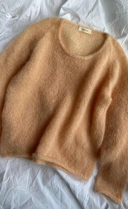 Kumulusbluse O-Neck - TYNN SILK MOHAIR- Strickset von PETITE KNIT jetzt online kaufen bei OONIQUE