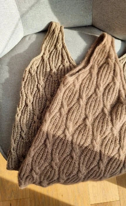 Minou Top - CASHMERE CLASSIC - Strickset von KNITTING DEER jetzt online kaufen bei OONIQUE