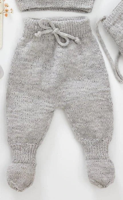 Hose mit Füßlingen - COOL WOOL BABY - Strickset von LANA GROSSA jetzt online kaufen bei OONIQUE